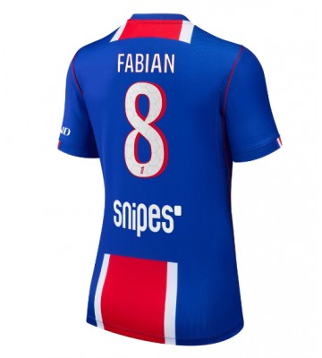 Paris Saint-Germain Fabian Ruiz #8 Hjemmebanetrøje Dame 2026-27 Kortærmet Paris Saint-Germain Fabian Ruiz #8 Hjemmebanetrøje Dame 2026-27 Kortærmet